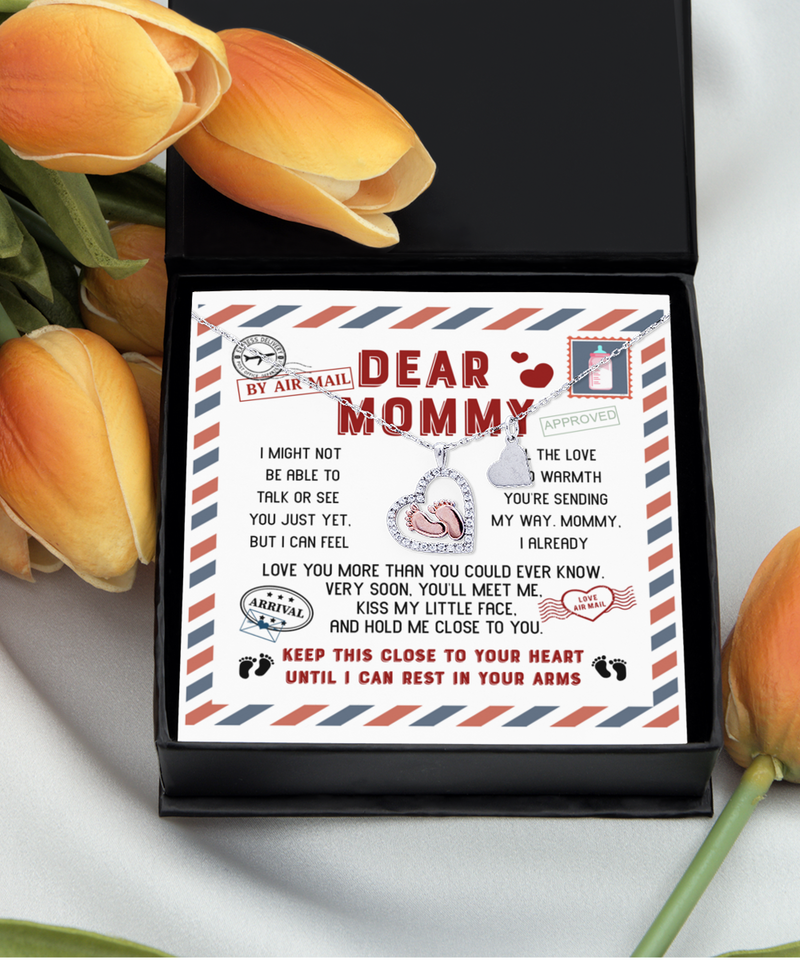 Mommy-Little Face Necklace